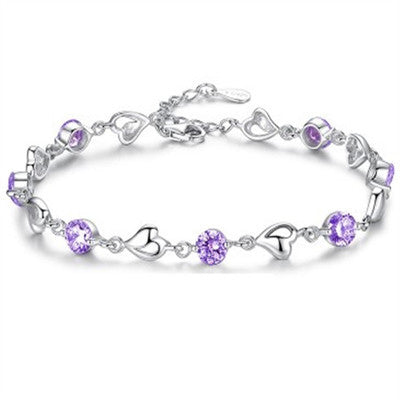 Romantic Silver Bracelet for Special Moments