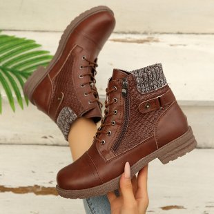 Classic Orthopedic Boots with Timeless Style