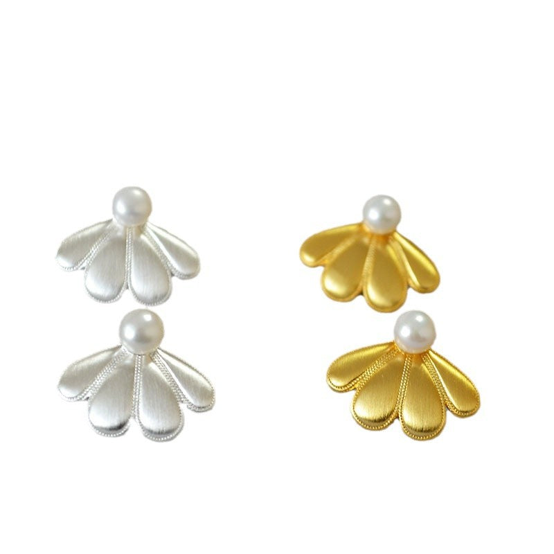 Vintage Handmade Silver Earring