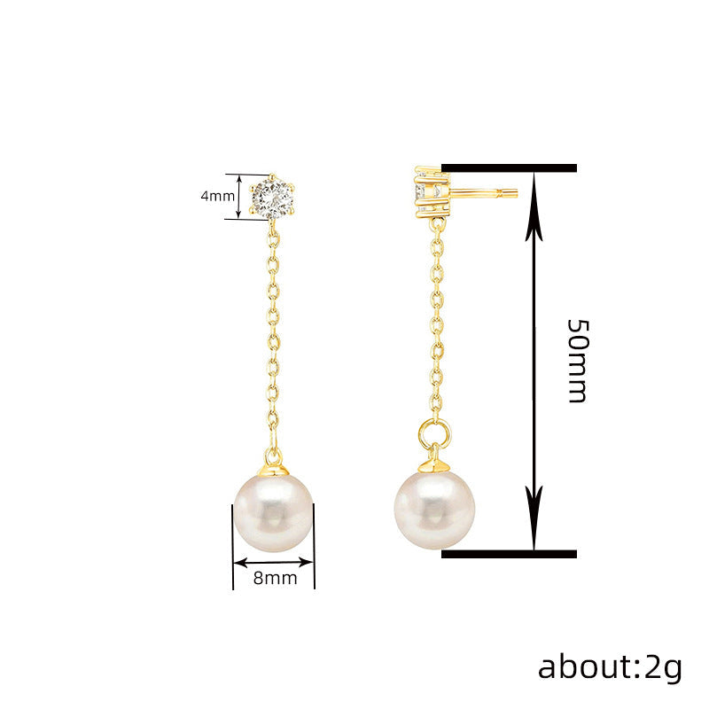 Romantic Pearl Earring for Special Moments