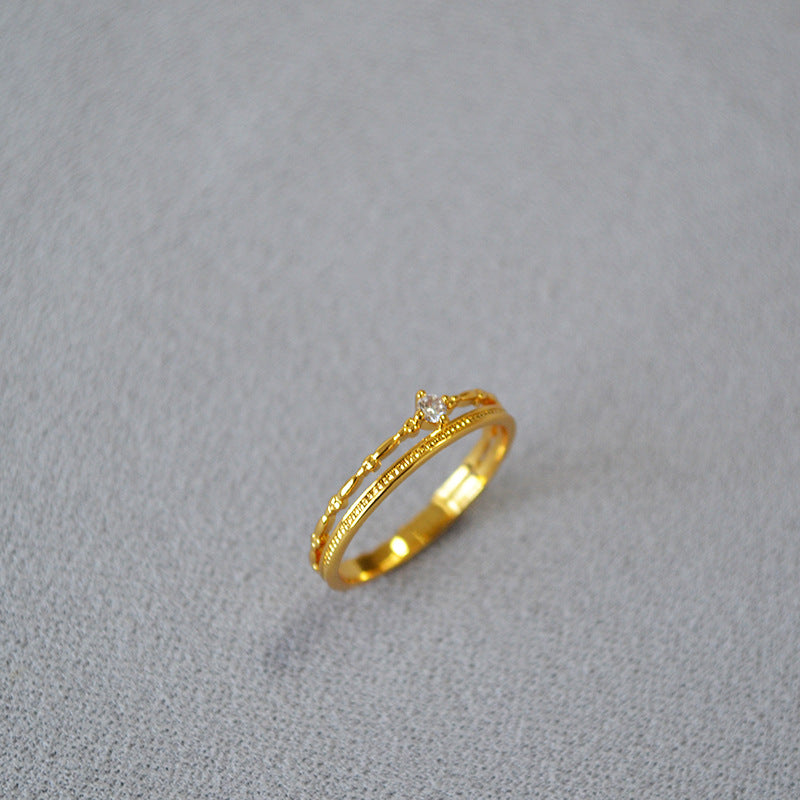 Vintage Handmade Gold Ring