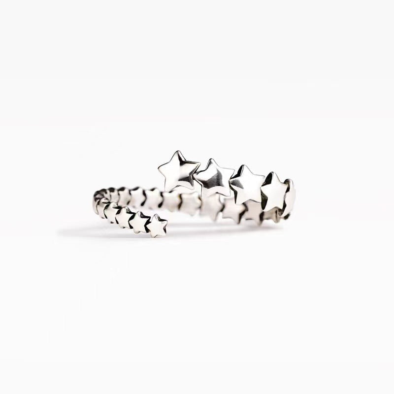 Beautiful Silver Ring with Unique Style