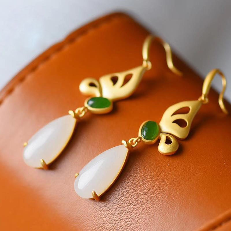Vintage Handmade Silver Earring