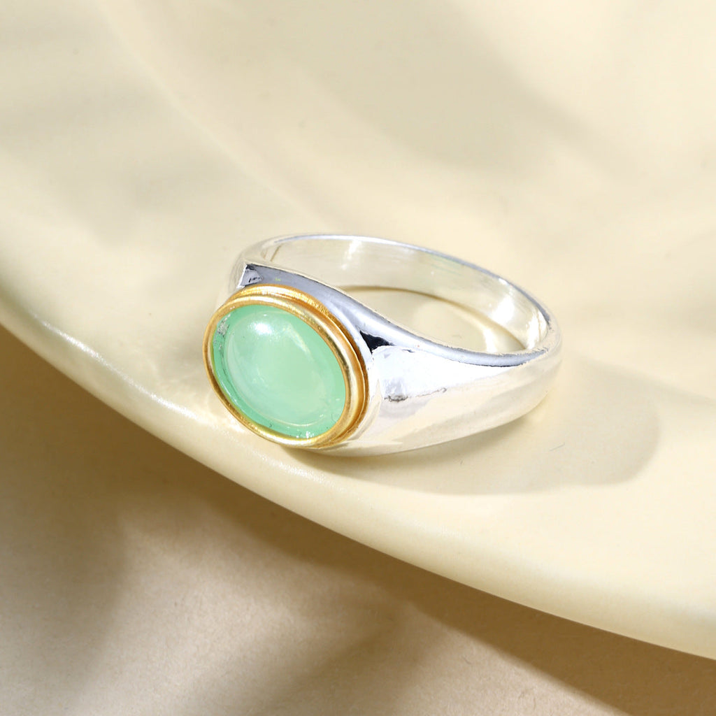 Delicate Artisan Gold Ring
