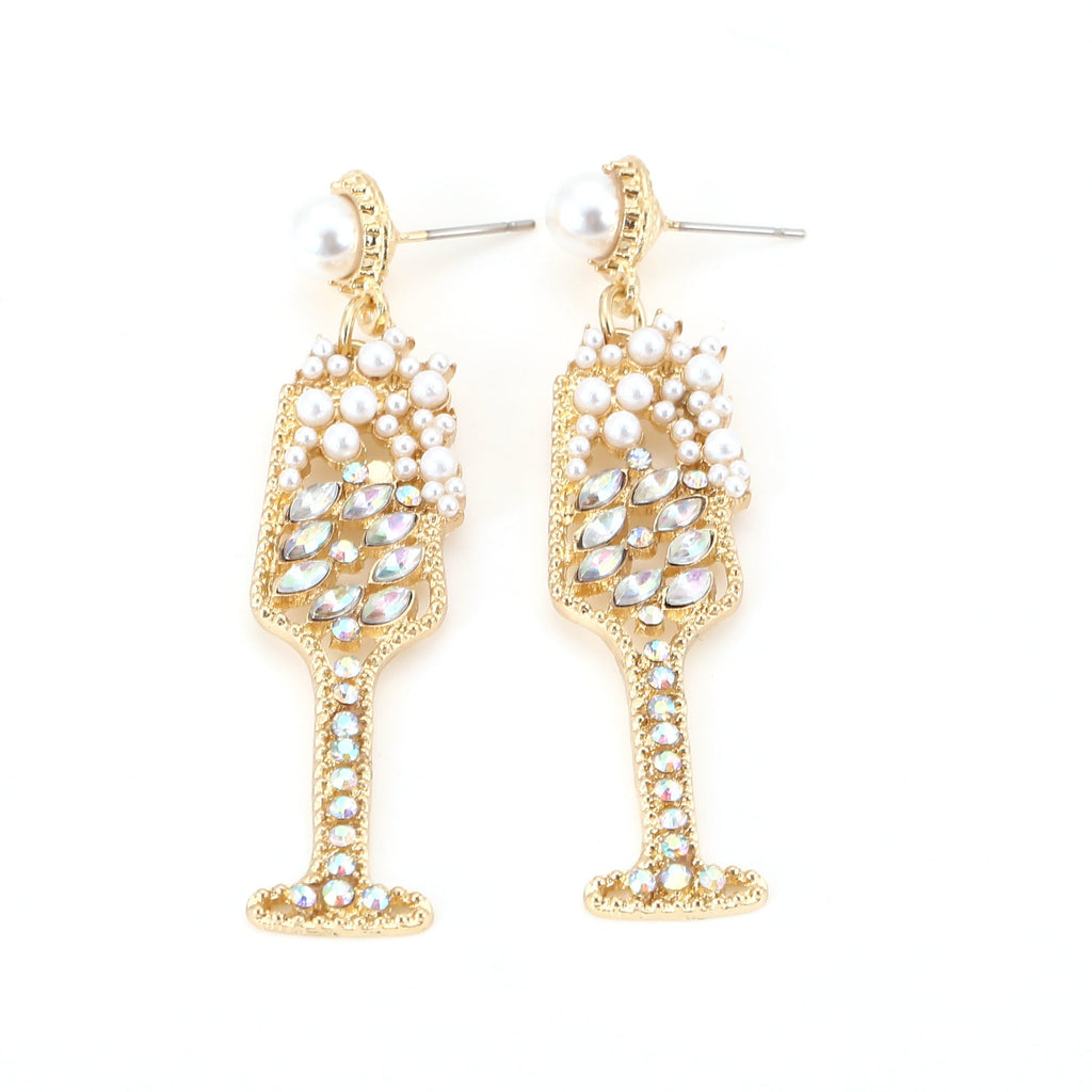 Delicate Artisan Pearl Earring