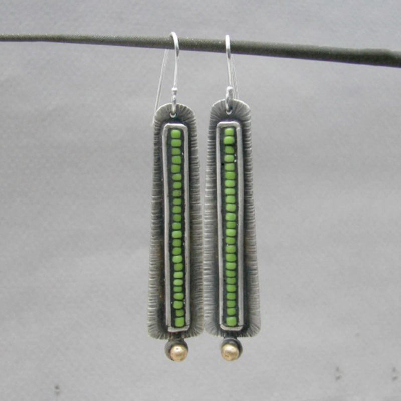 Vintage Handmade Silver Earring