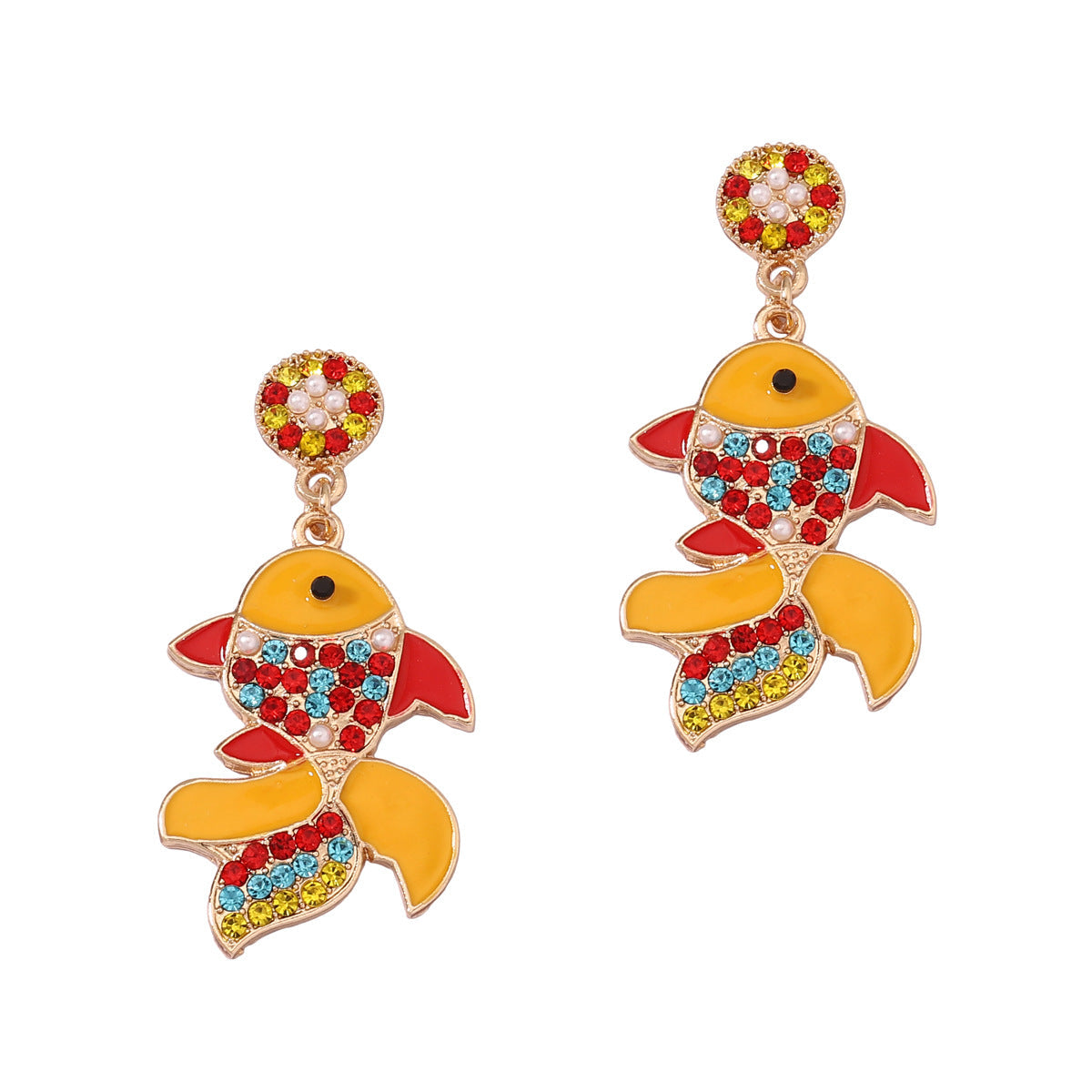 Romantic Gold Earring for Special Moments