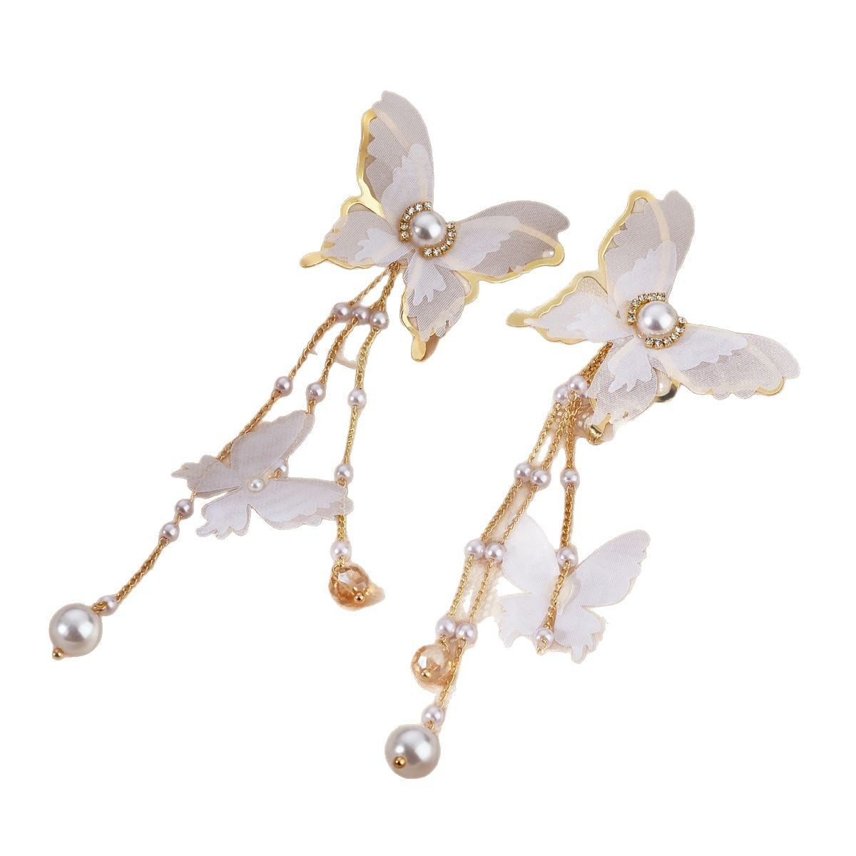 Delicate Artisan Pearl Earring