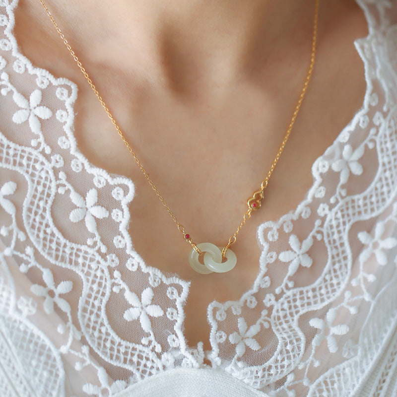 Delicate Artisan Gold Necklace