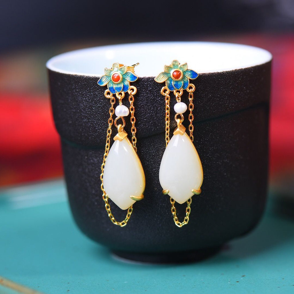 Delicate Artisan Silver Earring
