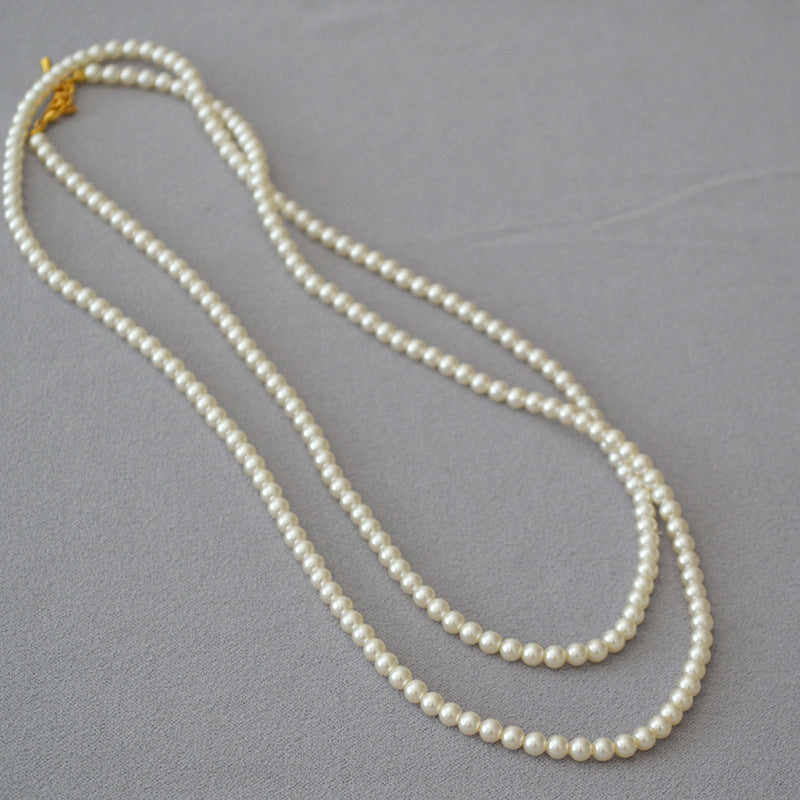 Delicate Artisan Pearl Necklace