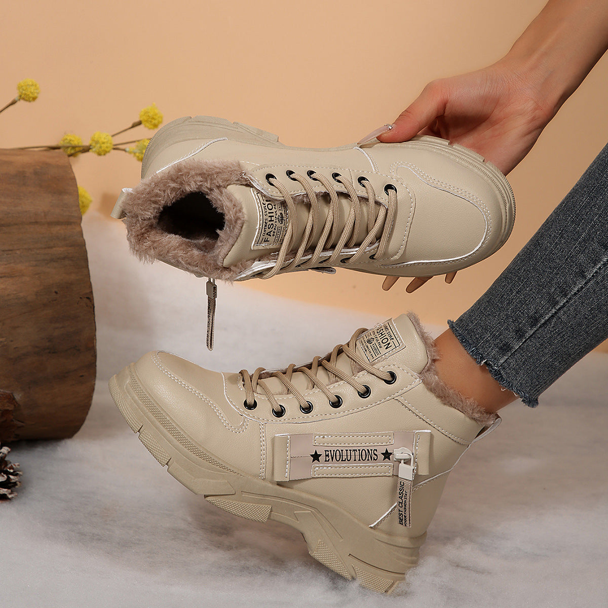 Classic Orthopedic Boots with Timeless Style