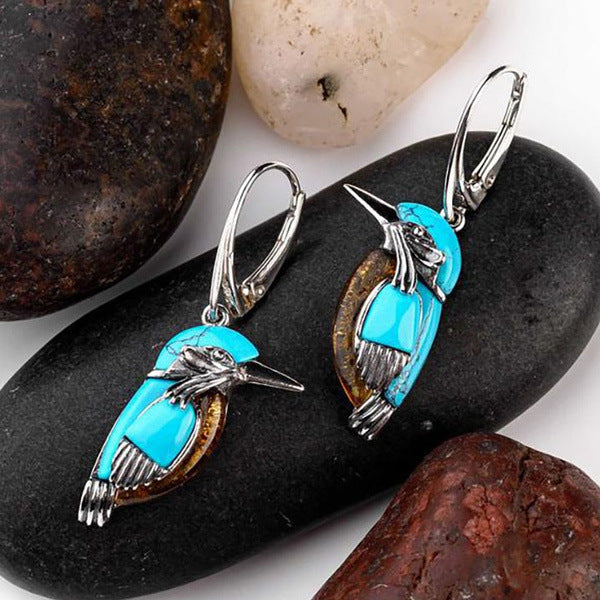 Vintage Handmade Silver Earring