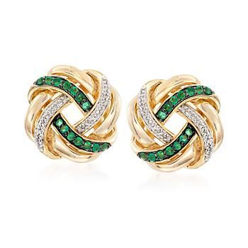 Delicate Artisan Gold Earring