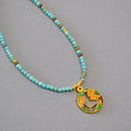 Delicate Artisan Gold Necklace