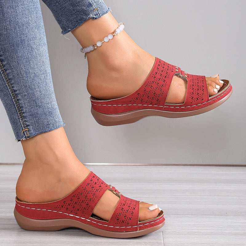 Vintage Inspired Orthopedic Sandals