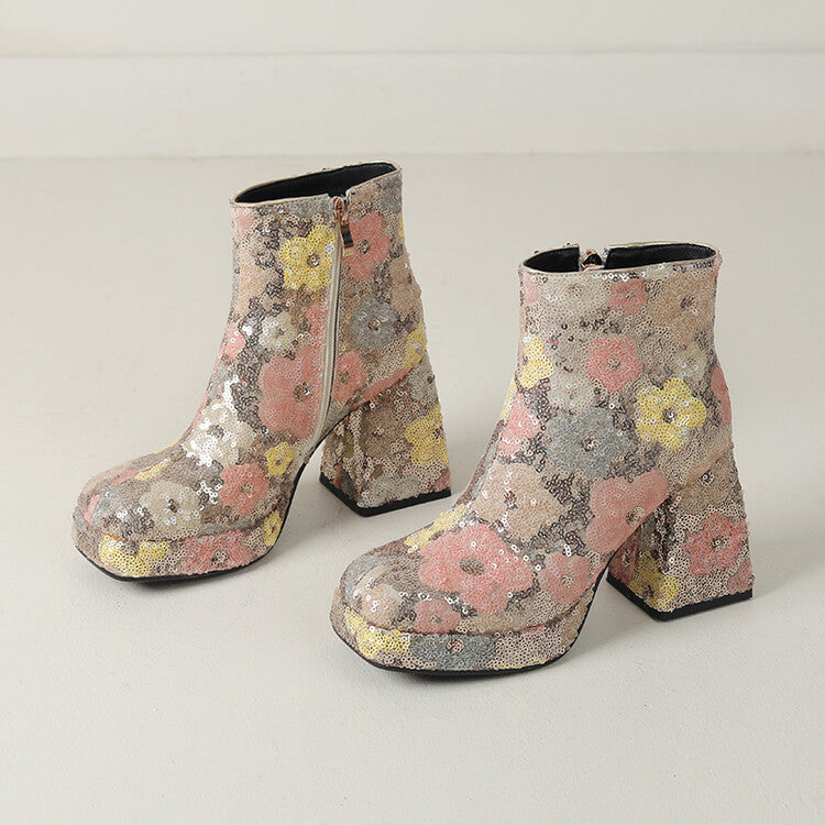 Vintage Inspired Orthopedic Boots