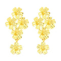 Delicate Artisan Gold Earring
