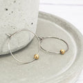 Vintage Handmade Gold Earring