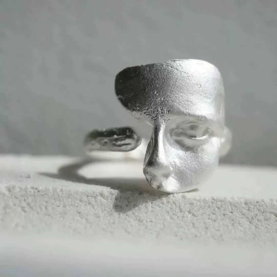Delicate Artisan Silver Ring