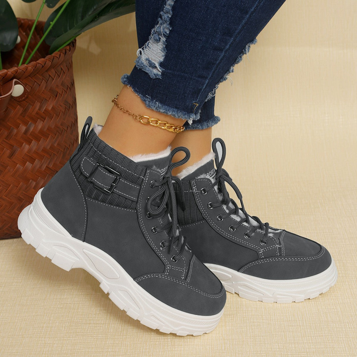 Graceful Orthopedic Boots for Modern Look