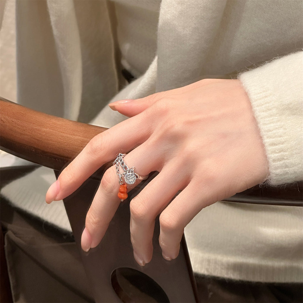 Delicate Artisan Silver Ring