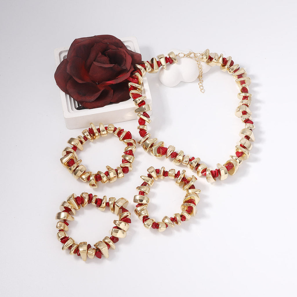 Delicate Artisan Gold Set