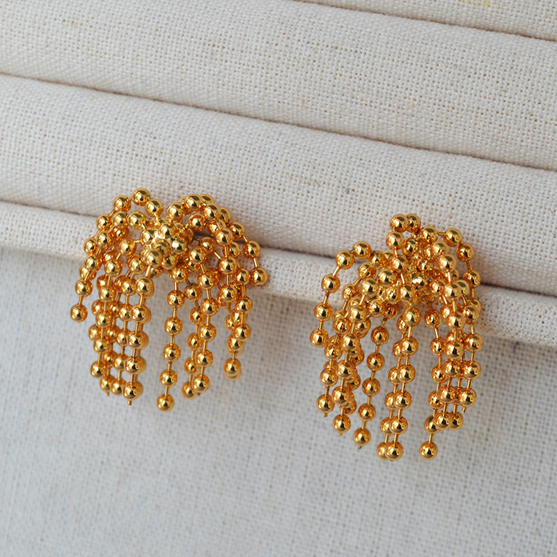 Delicate Artisan Silver Earring