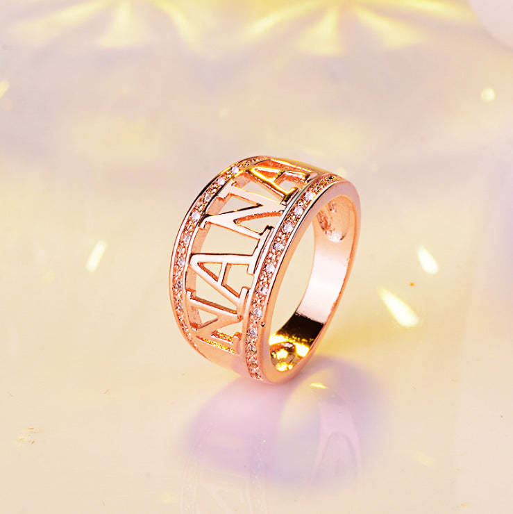 Delicate Artisan Gold Ring