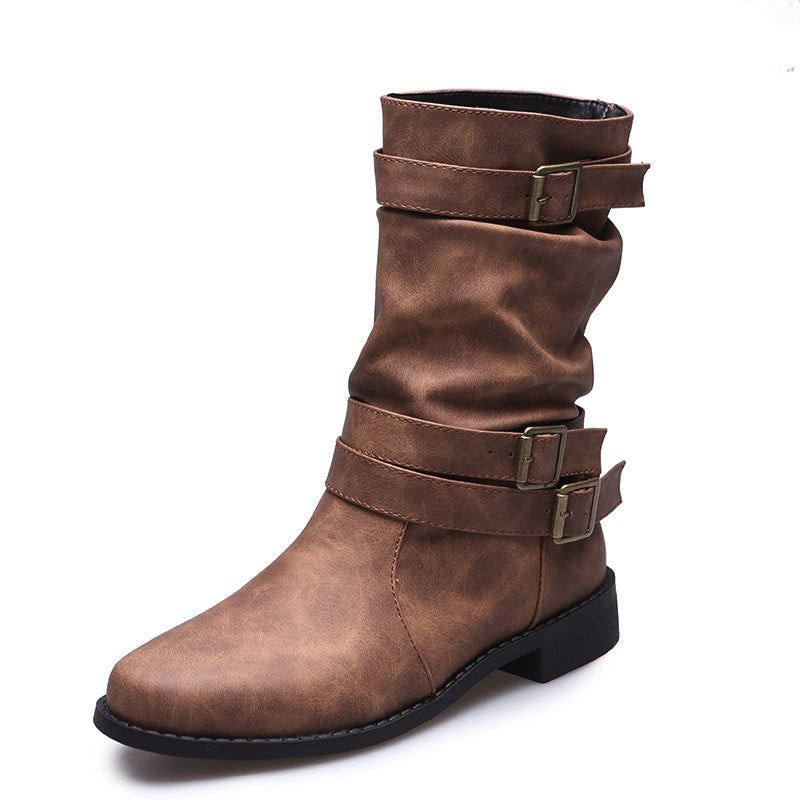 Chic Orthopedic Boots with Unique Design
