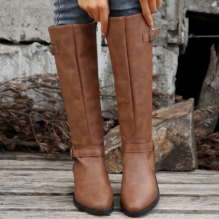 Chic Orthopedic Boots with Unique Design