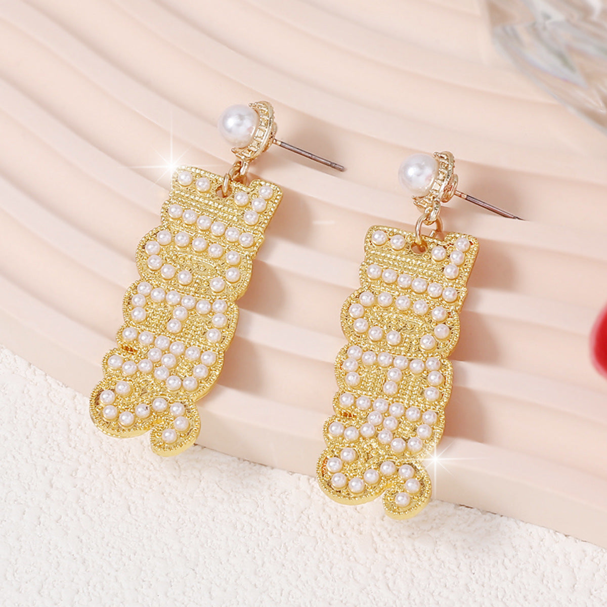 Vintage Handmade Pearl Earring