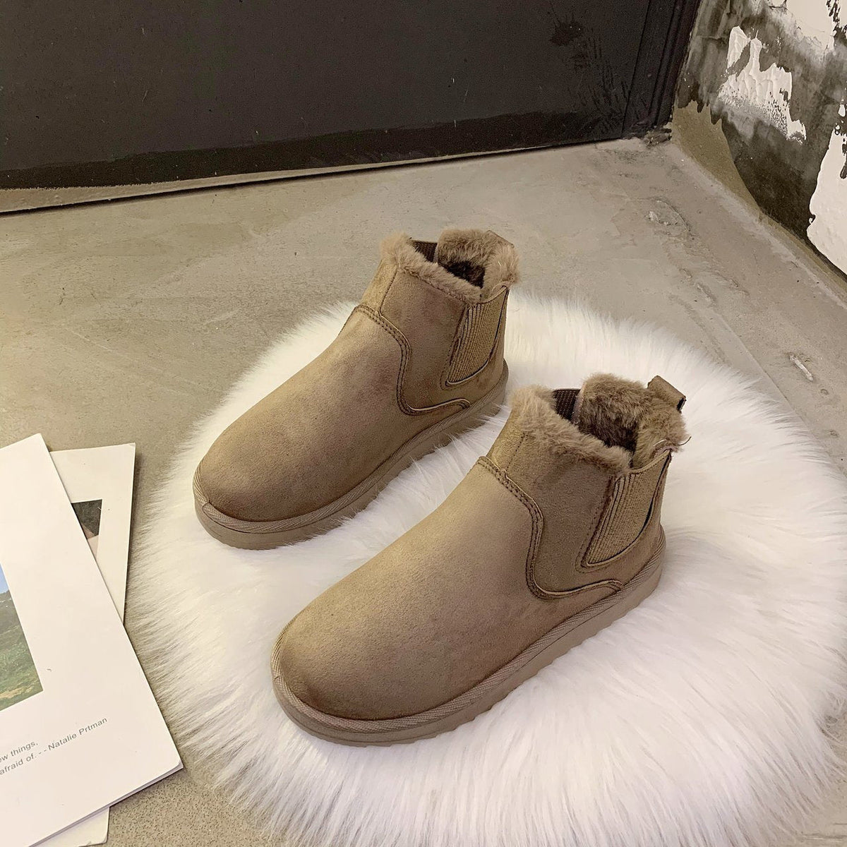Chic Orthopedic Boots with Unique Design