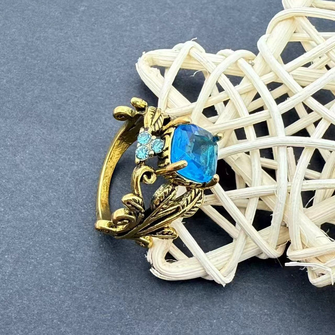 Vintage Handmade Gold Ring