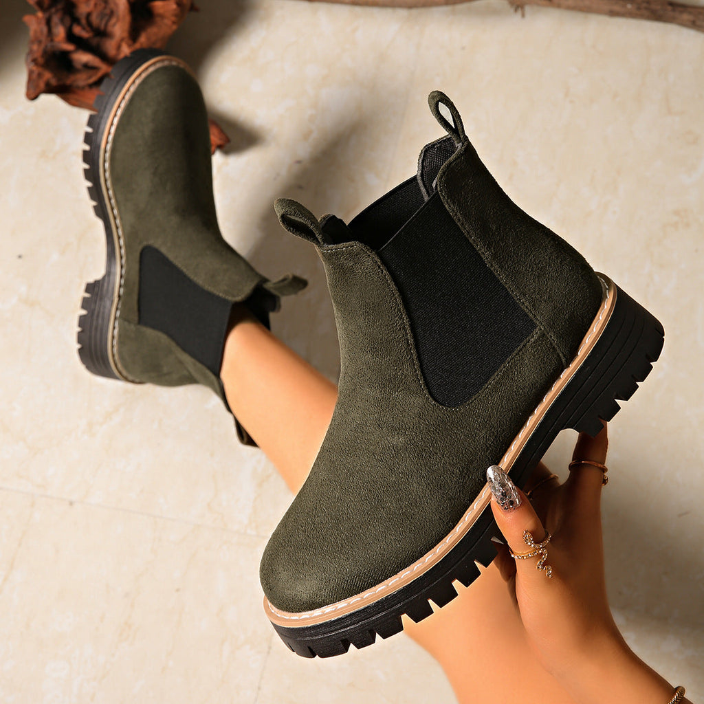 Chic Orthopedic Boots with Unique Design