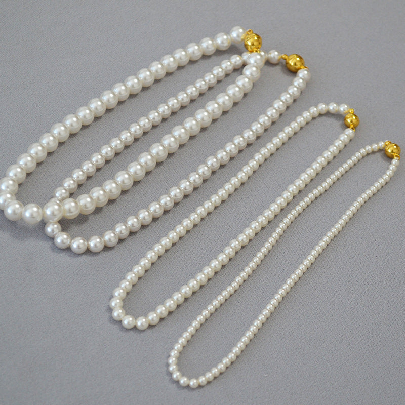 Delicate Artisan Pearl Necklace