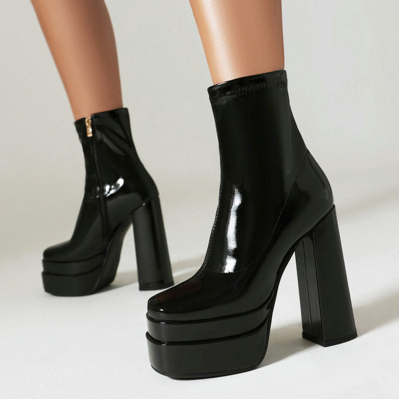 Classic Orthopedic Boots with Timeless Style