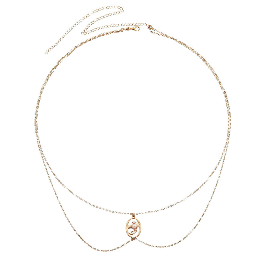 Delicate Artisan Pearl Chain