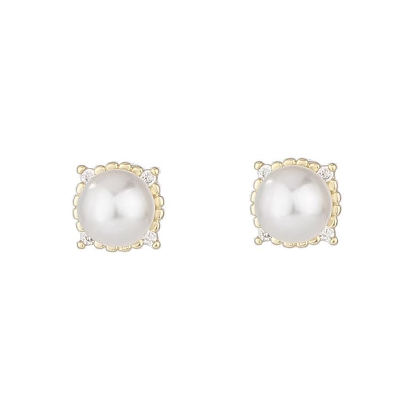 Vintage Handmade Pearl Earring