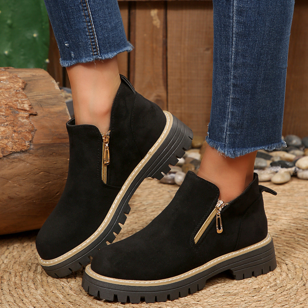 Graceful Orthopedic Boots for Modern Look