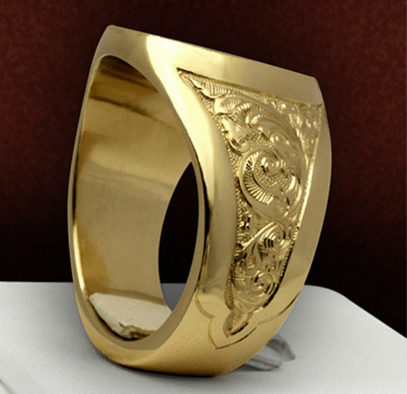 Beautiful Gold Ring with Unique Style