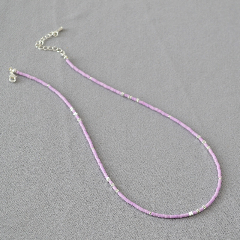 Delicate Artisan Silver Necklace