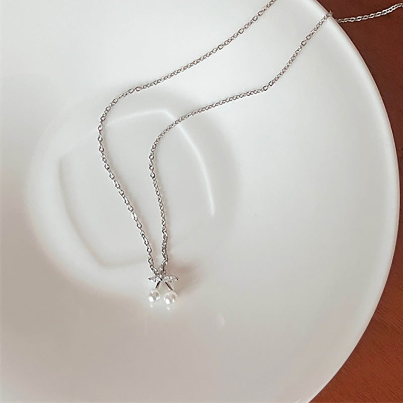 Delicate Artisan Pearl Necklace
