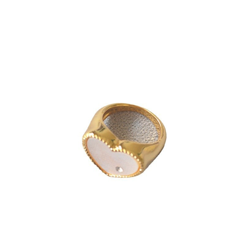 Delicate Artisan Gold Ring