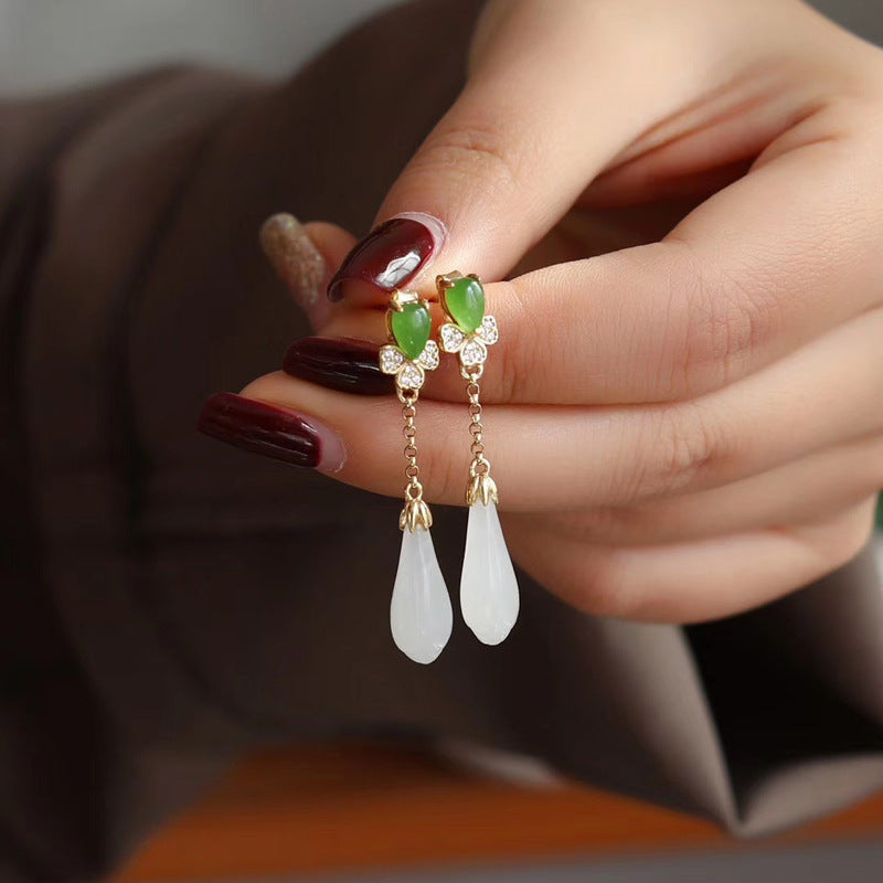 Delicate Artisan Silver Earring
