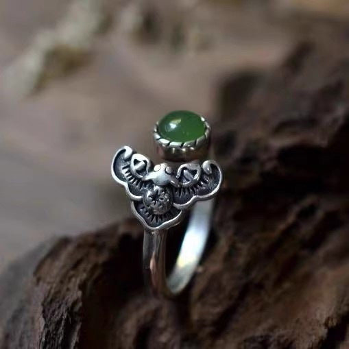 Delicate Artisan Gold Ring