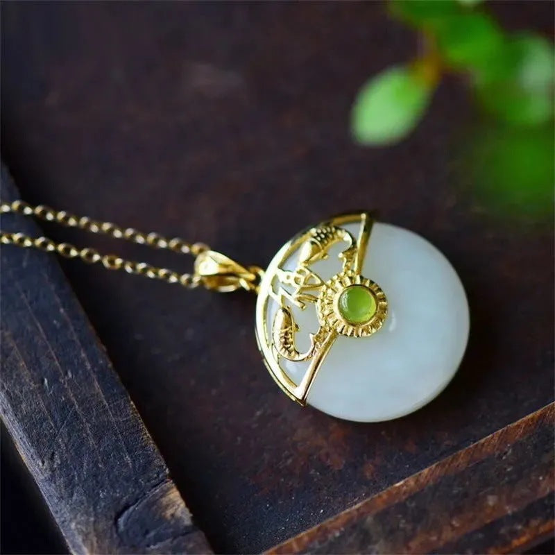 Delicate Artisan Silver Pendant