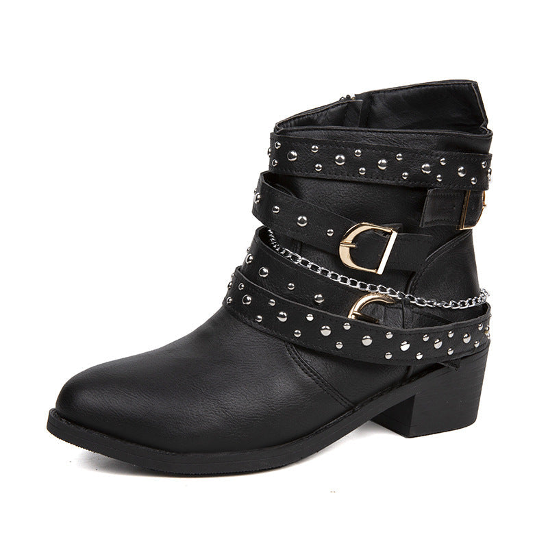 Chic Orthopedic Boots with Unique Design