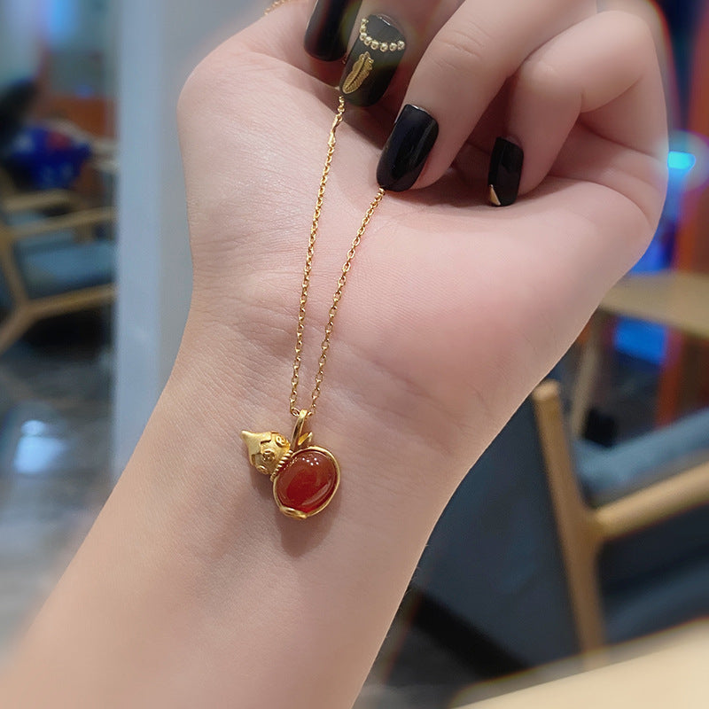 Delicate Artisan Gold Necklace