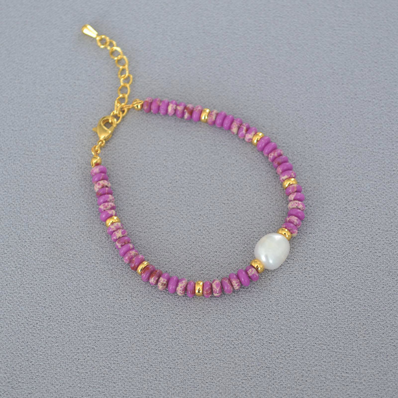 Vintage Handmade Pearl Bracelet